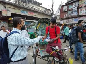 Mask & Hand Sanitizer Distribution 0