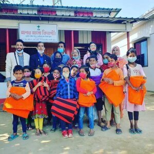 Inauguration of Winter Clothing Distribution