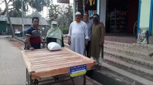 New Vans handed over to Two old women