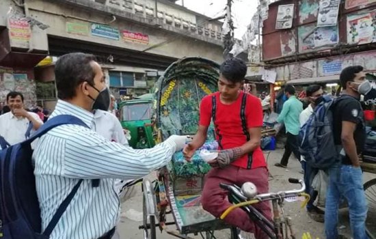 Mask & Hand Sanitizer Distribution 0